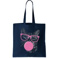 Cat Blowing Bubble Gum Bag
