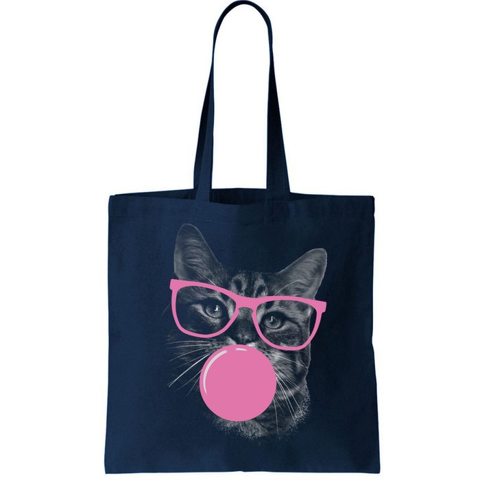 Cat Blowing Bubble Gum Bag