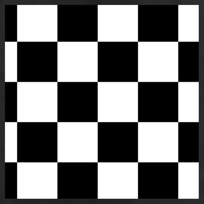 Chess Board Black And White Checkered 12oz Stainless Steel Coffee Mug