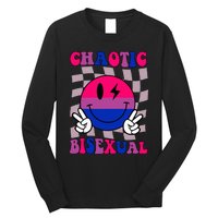 Chaotic Bisexual Bi Lgbt Bisexual Pride Long Sleeve Shirt