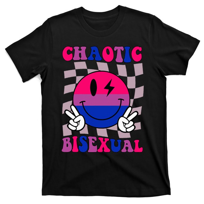 Chaotic Bisexual Bi Lgbt Bisexual Pride T-Shirt