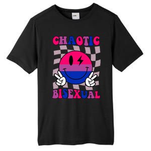 Chaotic Bisexual Bi Lgbt Bisexual Pride Tall Fusion ChromaSoft Performance T-Shirt