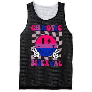 Chaotic Bisexual Bi Lgbt Bisexual Pride Mesh Reversible Basketball Jersey Tank