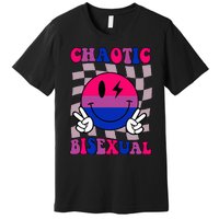 Chaotic Bisexual Bi Lgbt Bisexual Pride Premium T-Shirt