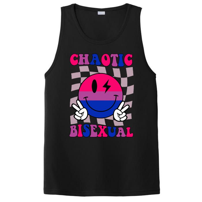 Chaotic Bisexual Bi Lgbt Bisexual Pride PosiCharge Competitor Tank