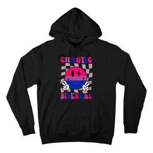 Chaotic Bisexual Bi Lgbt Bisexual Pride Tall Hoodie