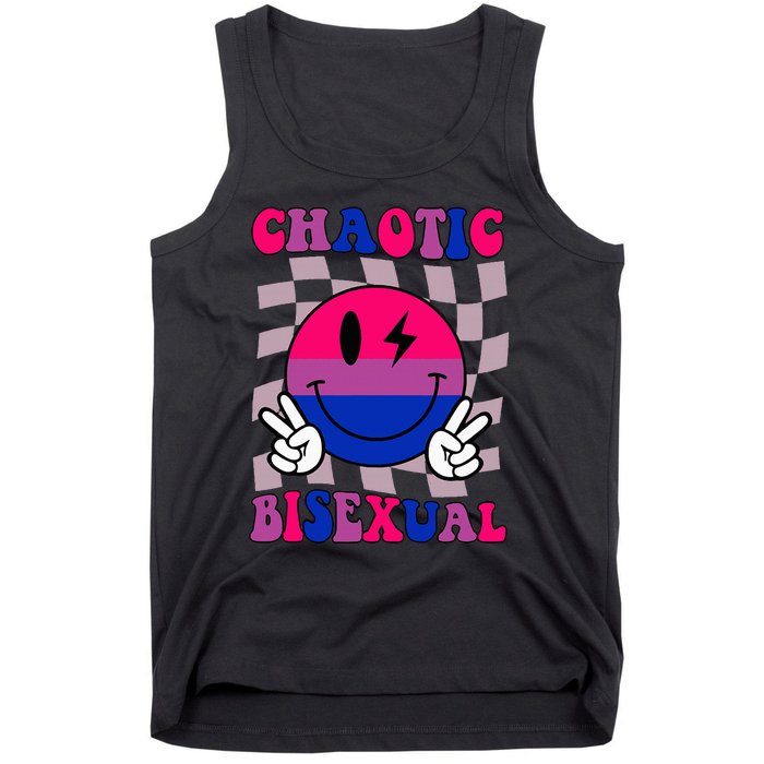 Chaotic Bisexual Bi Lgbt Bisexual Pride Tank Top