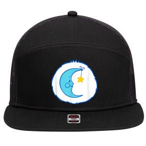 Care Bears Bedtime Bear Halloween Costume 7 Panel Mesh Trucker Snapback Hat