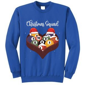 Christmas Billiard Ball Pool Player Christmas Billiards Gift Sweatshirt