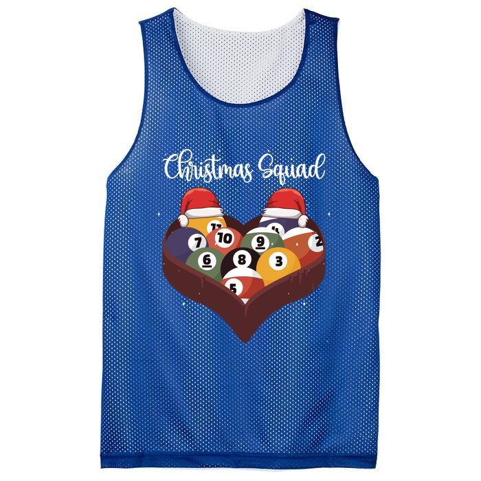 Christmas Billiard Ball Pool Player Christmas Billiards Gift Mesh Reversible Basketball Jersey Tank