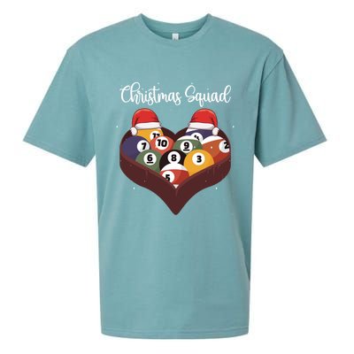 Christmas Billiard Ball Pool Player Christmas Billiards Gift Sueded Cloud Jersey T-Shirt