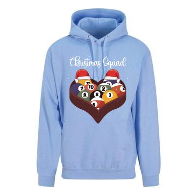 Christmas Billiard Ball Pool Player Christmas Billiards Gift Unisex Surf Hoodie