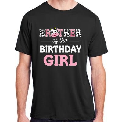 Cow Brother Birthday Family Matching Fathers Day Adult ChromaSoft Performance T-Shirt