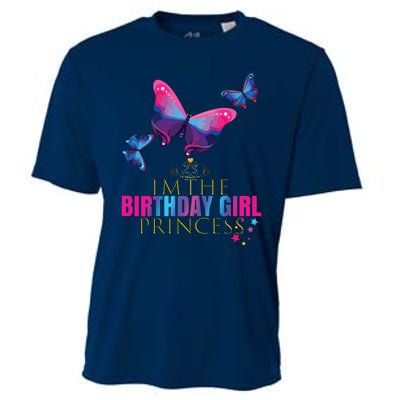 CUTE BUTTERFLY Birthday Princess Shirts Party Outfit Cooling Performance Crew T-Shirt