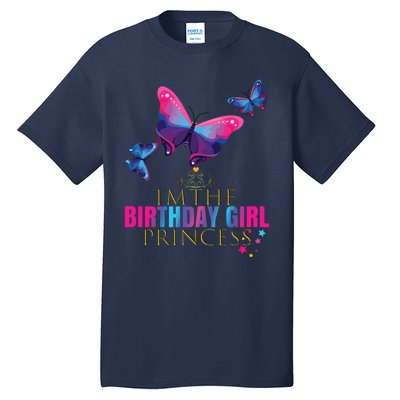 CUTE BUTTERFLY Birthday Princess Shirts Party Outfit Tall T-Shirt