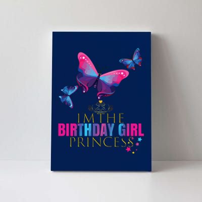 CUTE BUTTERFLY Birthday Princess Shirts Party Outfit Canvas