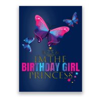 CUTE BUTTERFLY Birthday Princess Shirts Party Outfit Poster