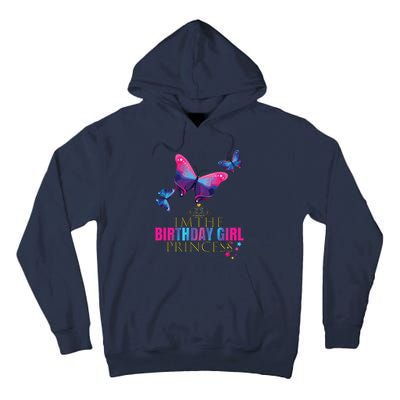 CUTE BUTTERFLY Birthday Princess Shirts Party Outfit Tall Hoodie