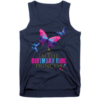 CUTE BUTTERFLY Birthday Princess Shirts Party Outfit Tank Top