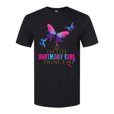 CUTE BUTTERFLY Birthday Princess Shirts Party Outfit Softstyle CVC T-Shirt