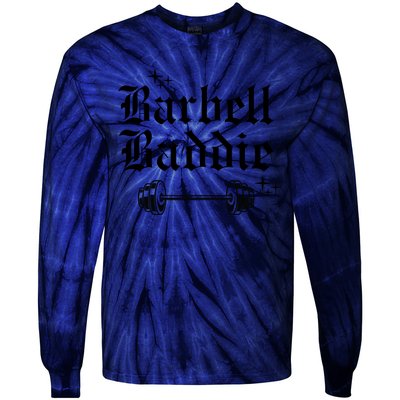 Cool Barbel Baddie Tie-Dye Long Sleeve Shirt