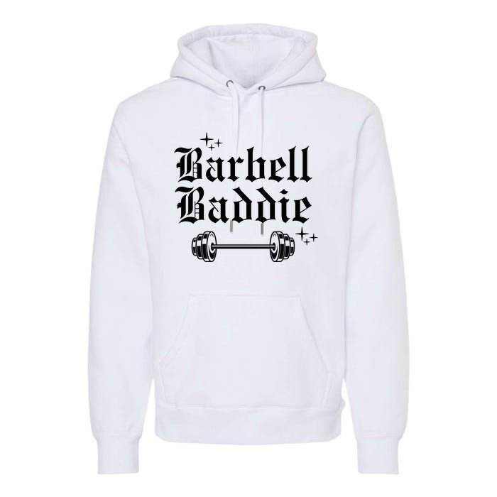 Cool Barbel Baddie Premium Hoodie