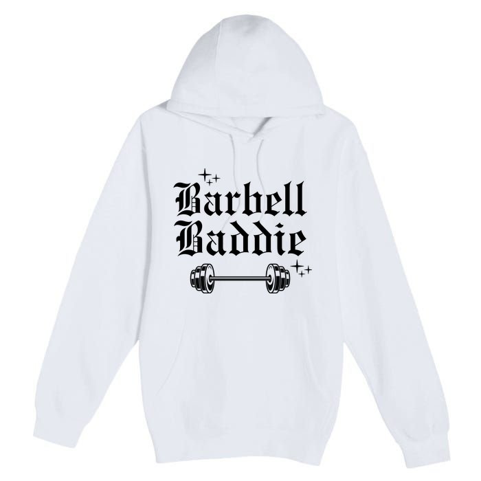 Cool Barbel Baddie Premium Pullover Hoodie