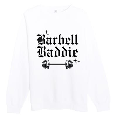 Cool Barbel Baddie Premium Crewneck Sweatshirt