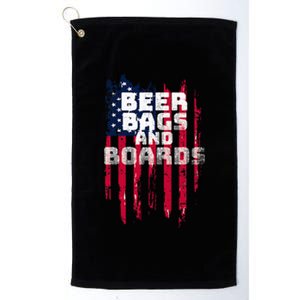 Cornhole Beer Bags And Boards Platinum Collection Golf Towel