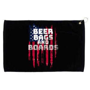 Cornhole Beer Bags And Boards Grommeted Golf Towel