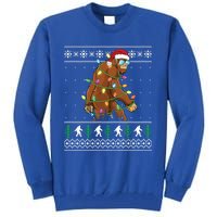 Christmas Bigfoot Boy Funny Ugly Xmas Sweater Meaningful Gift Tall Sweatshirt