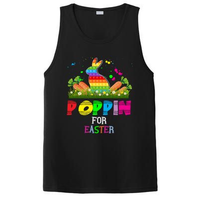 Cute Bunny Bubble Pop Easter Bunny Poppin For Easter Gift PosiCharge Competitor Tank