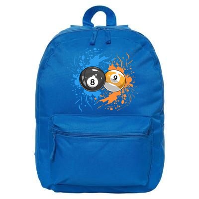 Cool Billiard Balls For 8 Ball And 9ball Player Cool Gift 16 in Basic Backpack