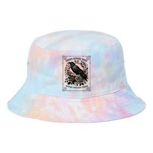 Crows Before Bros Support Your Local Murder Tie Dye Newport Bucket Hat