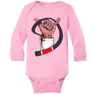 Cool Bjj Black Belt Gift Brazilian Jiu Jitsu Martial Arts Baby Long Sleeve Bodysuit