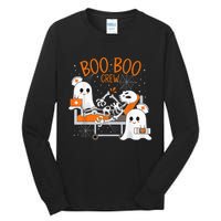 Cool Boo Boo Crew Ghost Doctor Paramedic Nurse Halloween Tall Long Sleeve T-Shirt