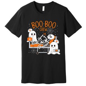 Cool Boo Boo Crew Ghost Doctor Paramedic Nurse Halloween Premium T-Shirt