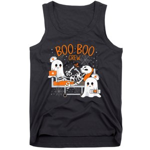 Cool Boo Boo Crew Ghost Doctor Paramedic Nurse Halloween Tank Top