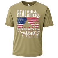 Christian BullRider Bull Riding Jesus Western Sports Cooling Performance Crew T-Shirt