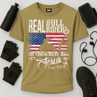 Christian BullRider Bull Riding Jesus Western Sports Cooling Performance Crew T-Shirt