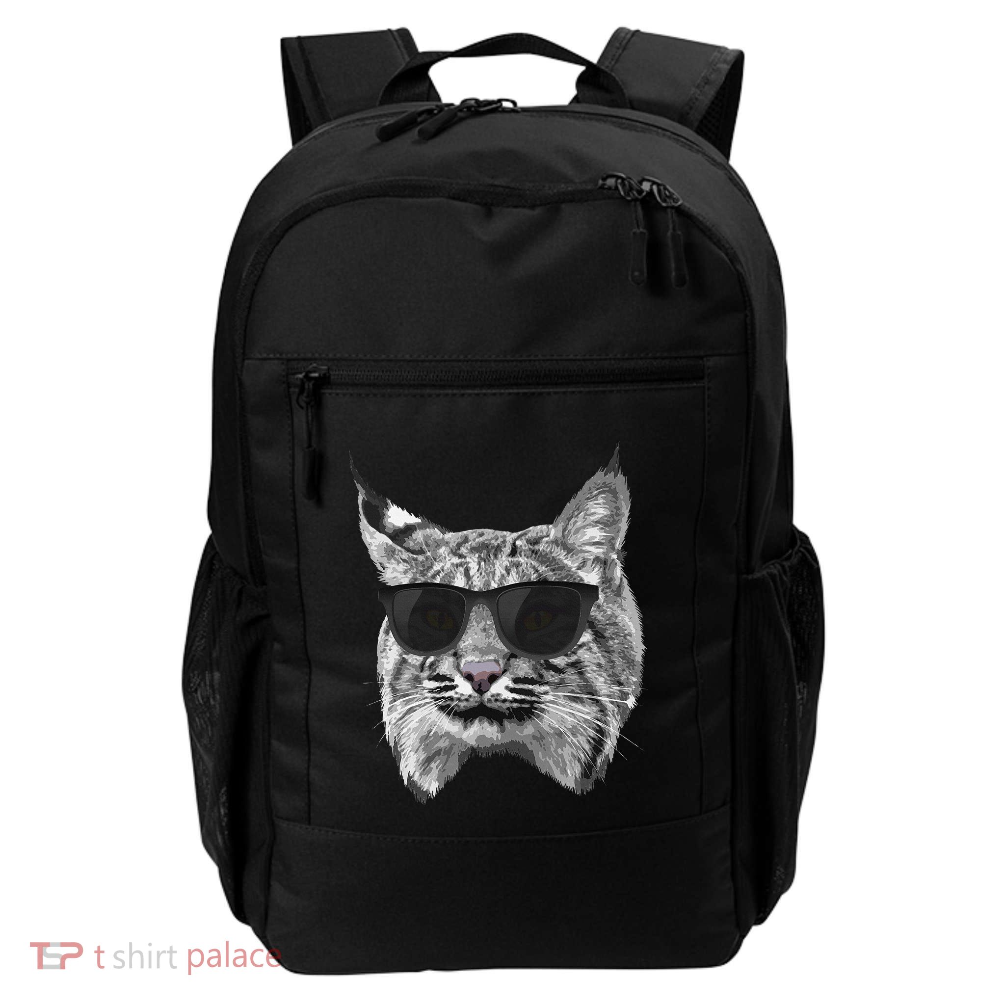Cool Bobcat Bobcats Sunglasses Animal Lover Daily Commute Backpack