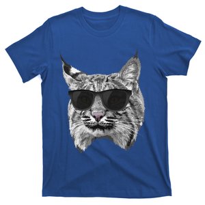 Cool Bobcat Bobcats Sunglasses Animal Lover T-Shirt