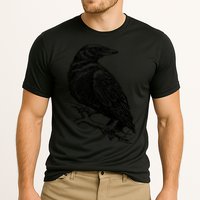 Crow Black Bird Cooling Performance Crew T-Shirt