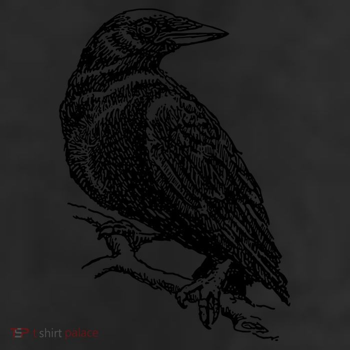 Crow Black Bird 11oz C Handle Ceramic Mug