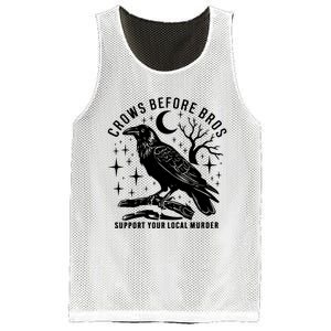 Crows Before Bros Support Your Local Murrder Mesh Reversible Basketball Jersey Tank