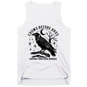 Crows Before Bros Support Your Local Murrder Tank Top