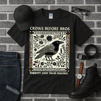 Crows Before Bros Tall T-Shirt