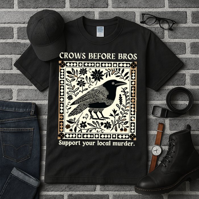 Crows Before Bros Tall T-Shirt