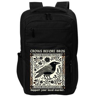 Crows Before Bros Impact Tech Backpack