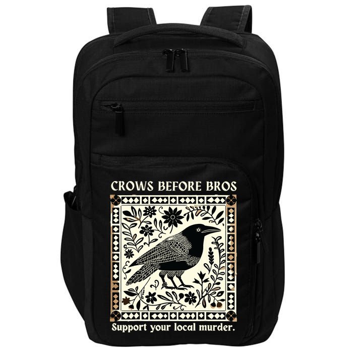 Crows Before Bros Impact Tech Backpack